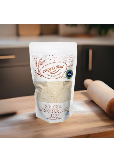 Organik Karabuğday Unu 500gr Pestisit Analizli Organik Sertifikalıdır.