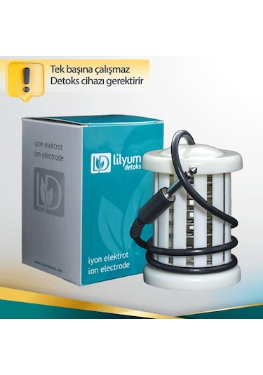Lilyum Cihazı Negatif İyon Elektrotu Array Beyaz
