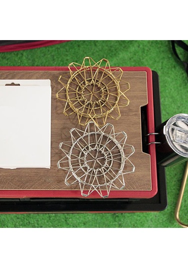 Xiyyadms Paslanmaz Çelik Kahve Filtre Tutucu - Gümüş Renk, 10x7cm Boyut, Katlanabilir Tasarım Gümüş