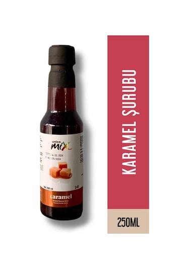 Karamel Şurup 250 Ml Pet Şişe