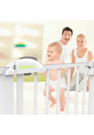Evokids Çift Kilitli Güvenlik Kapısı