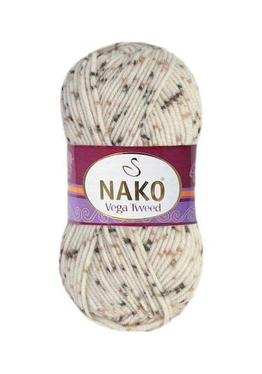 5 Adet Vega Tweed Premium Akrilik El Örgü İpi Yünü No: 35017 RYL-NWNKVT35017-5