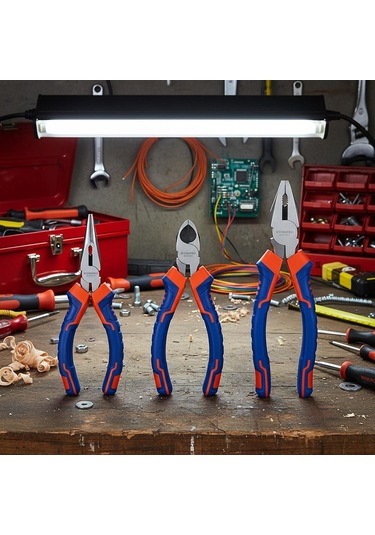 Workpro Wp201007 200mm/160mm Profesyonel 3 Lü Pense Seti