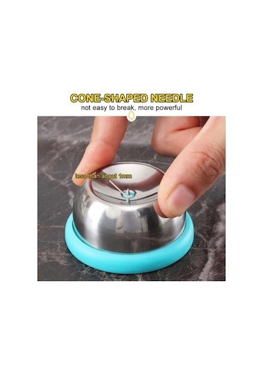 Ulzyvf Zımba Yumurta Yumurta Yumurta Siyah Siyah Prickers Paslanmaz Mutfak Iğne Haşlanmış Delme Delik Delici Çelik Ayırıcı Ayırıcı Aracı Aletleri Bv Siyah