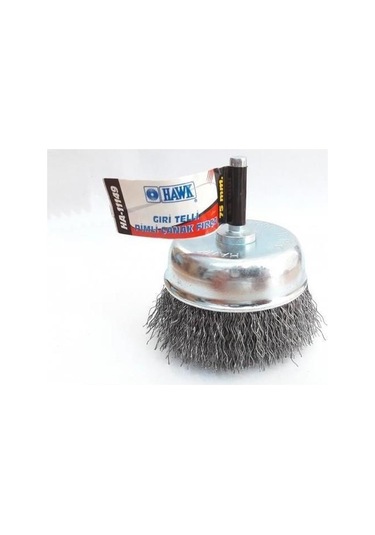 Hawk Ha11147 Pimli Gri Tel Çanak Fırça 65 Mm