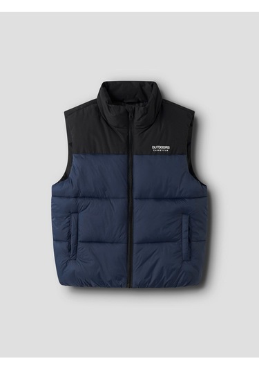 Name It Nkmmole Vest Unisex Çocuk Şişme Yelek Lacivert