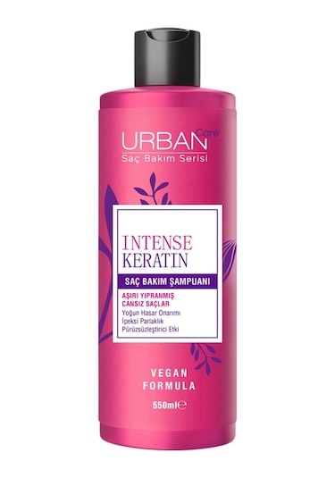 Urban Care Intense & Keratin Saç Bakım Şampuanı 550 ML