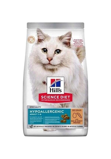 Hills Hypo-allergenic Somonlu Kedi Maması 7 Kg