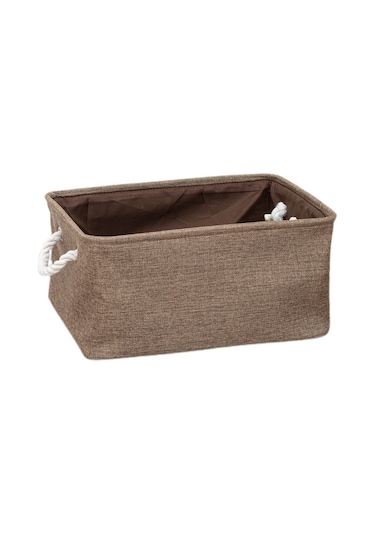 Cc Globall Katlanabilir Keten Saklama Kutusu -kahverengi Kahverengi