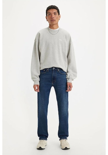 Levi's Erkek 505 Regular Düz Paça Pantolon- 001t2-0005 Mavi