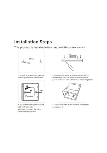 Pazly Lemestar Akıllı Termostat - Haftalık Program, Çocuk Kilidi, Wifi, Lcd Dokunmatik Ekran/