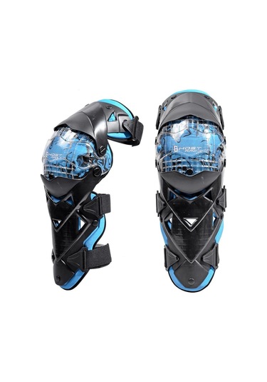 Suntek Motosiklet Dizlik Koruyucular Mavi