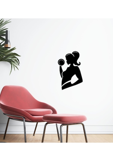 Bk Home Gym Tasarımlı Duvar Sticker-28