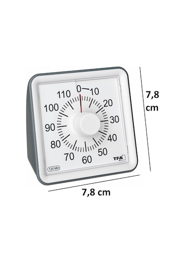 Tfa Dostmann "Visual" Timer. Zamanlayıcı. Geri Sayım Cihazı 120Dk