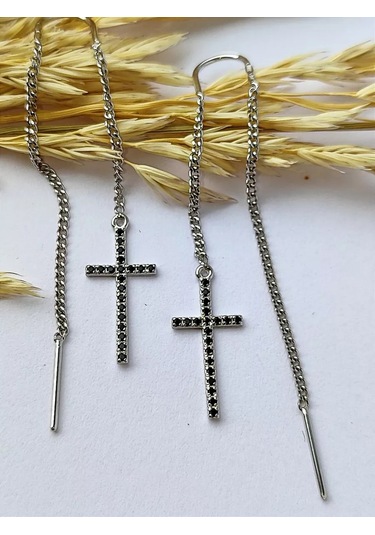 Sılver Whale Gümüş İpli Küpe Passant Seçenekleri 247652438 Diğer