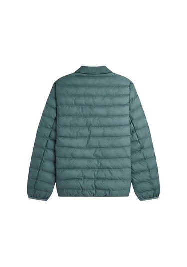 Fred Perry J1301 Collared Insulated Erkek Mont Yeşil