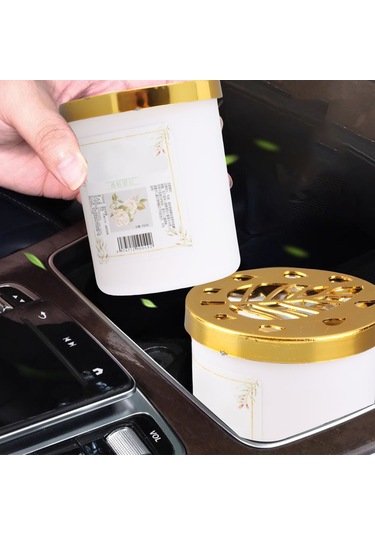 Reedark Altın Akçaağaç Desenli Araç Ve Ev Kullanıma Uygun Koku Eliminatörü Sürekli Yumuşak Kokulu Sabit Oda Kokusu 9658d