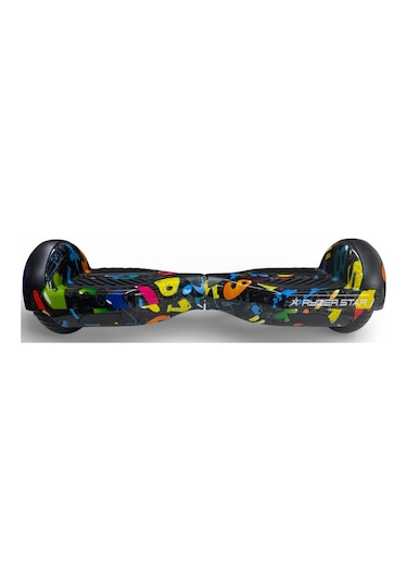 Elektrikli Kaykay Hoverboard Bluetooth Hoparlörlü RS-S5 Colors Numbers Grafitİ