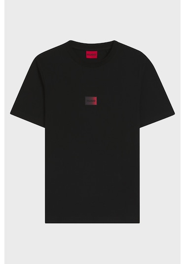 Hugo Erkek T Shirt 50553124 001 Siyah Siyah