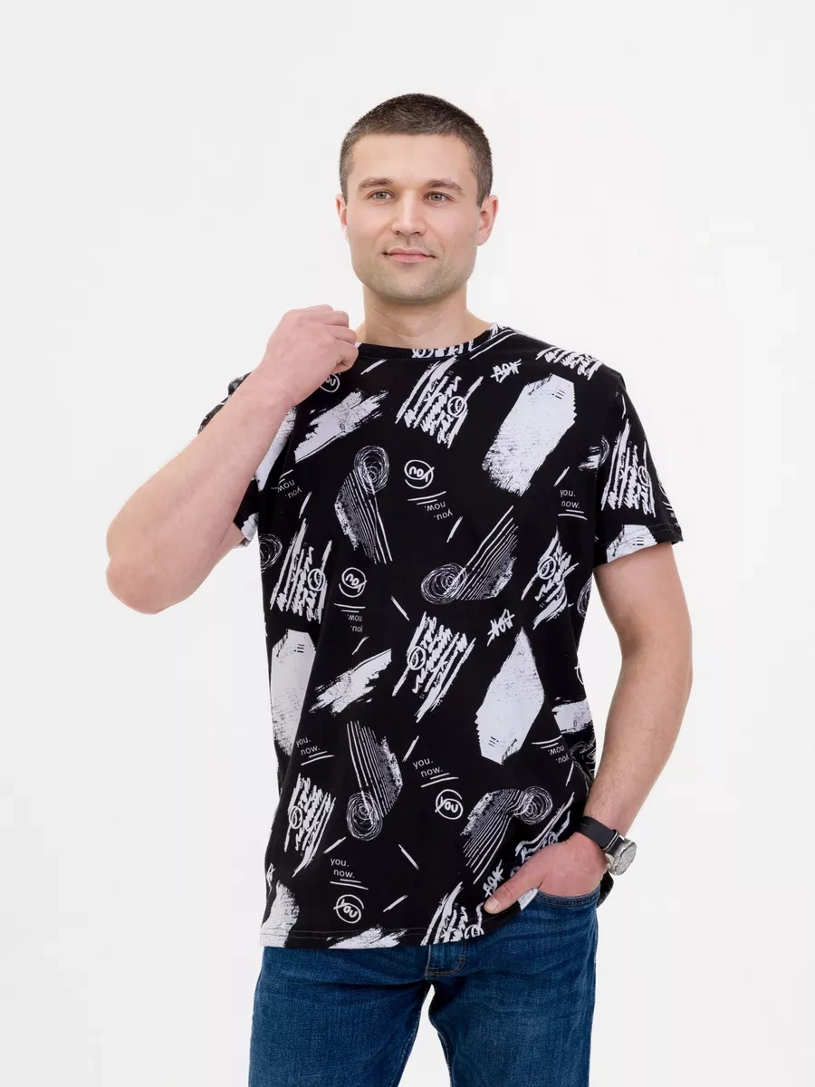 Natıvıa Pamuklu Baskılı Tişört 231376556 Siyah