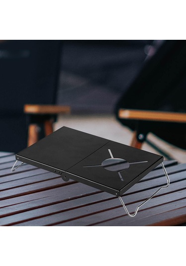 Dolıty Kamp Masası Katlanır Masa Piknik Bacak Sırt Siyah Çok Renkli