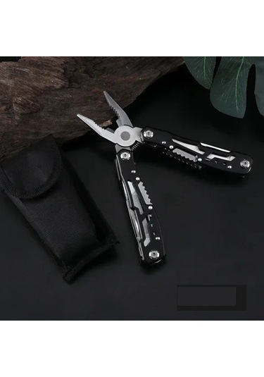 Black Paslanmaz Çelik Çok Alet Pense Açık Kombinasyon Bıçak