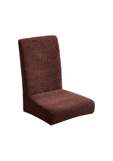 Dolıty Yemek Sandalyesi Kılıfları Yıkanabilir Koyu-kahve koyu kahve