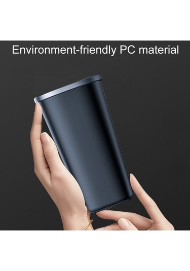 Basit Araba Çöp Kutusu Çöp Torbalı Otomobil Depolama Kutusu Siyah