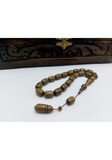 Ahmet Özdemir Usta Eseri Yeşil Pelesenk Maskot Tesbih... Ölçü: 9 X 13 Yeşil