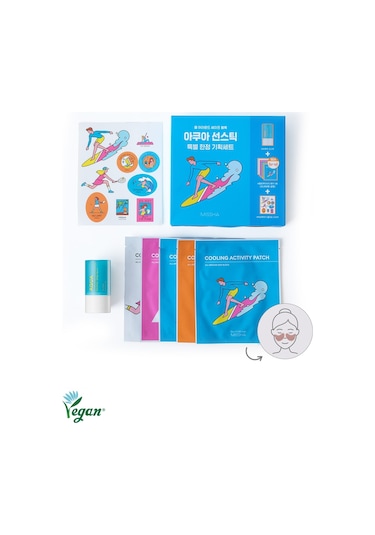 Missha Stick Güneş Kremi ve Göz Altı Bakım Seti All Around Safe Block Aqua Sun Stick Set SPF50+ PA++++