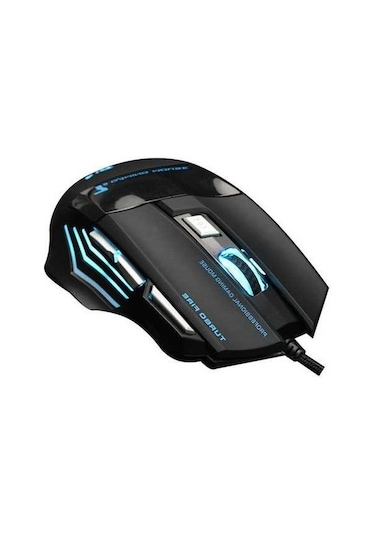 Prestigegoods Usb Kablolu Rgb 7 Tuşlu Oyuncu Mouse - 3200 Dpı - Ergonomik Design - E-spor Faresi Diğer