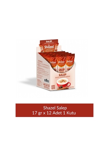 Shazel Salep 17 Gr X 12 Adet Diğer