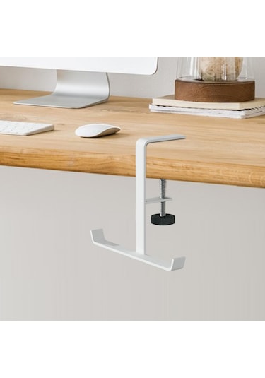 Suntek Masa Çanta Askısı Masa Masası Kanca Masa Askısı Sayaç Masaüstü Ofis Beyaz Çok Renkli