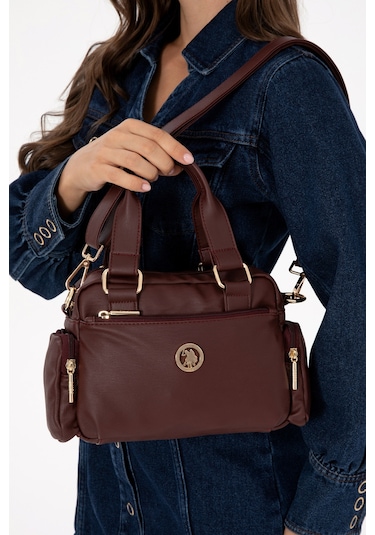 U.s. Polo Assn. Kadın Bordo Çanta 50317806-vr014 Bordo