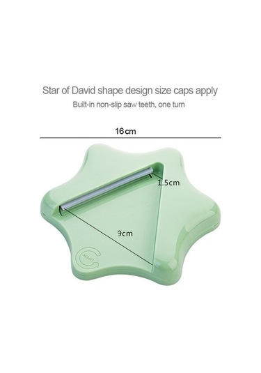 Fastbuy Kolay Kullanımlı Pratik El Tipi Şişe Kapağı Açacağı Mavi Mavi