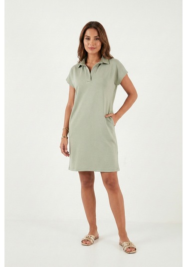 Lela Bayan Elbise 5866153 Olive Olive