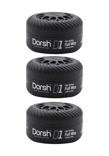 Dorsh Saç Şekillendirici Wax Full Wax D1 150 Ml 3 Adet