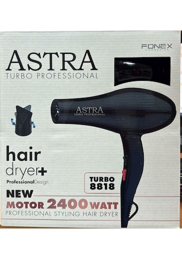 Astra Turbo 8818 2400 Watt Fön & Saç Kurutma Makinası