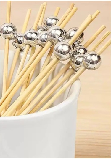 Safiko Market Kanep İçin Bambu Yapılmış Ahşap Şişler 100 Adet 151152421