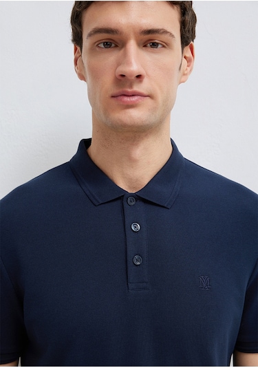 Mavi - Lacivert Polo Tişört 064946-70490 Lacivert