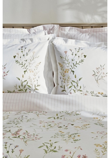 Karaca Home Sera %100 Pamuk Tek Kişilik Nevresim Takımı Yeşil 200.22.05.0026