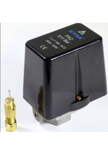 Pa2-pa2v (TAHLİYELİ - TAHLİYESİZ) 3 - 11 Bar Basınç Şalteri