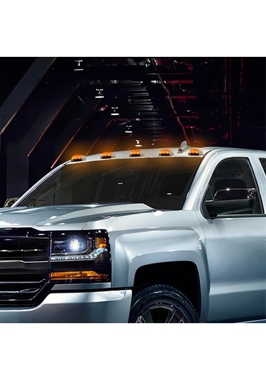 Xuweiwei 4 Adet Siyah Yeni Tip Mikro Led Araba Işıkları Motosiklet Bisiklet Dekorasyon Modifikasyon