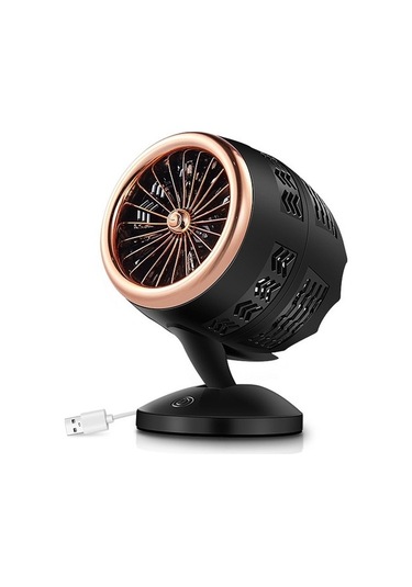 Ykd Store Mini Masaüstü Usb Ev Hemine Hemikleştirici Elektrikli Soğutma Fanı 1bomzp Siyah - Altın