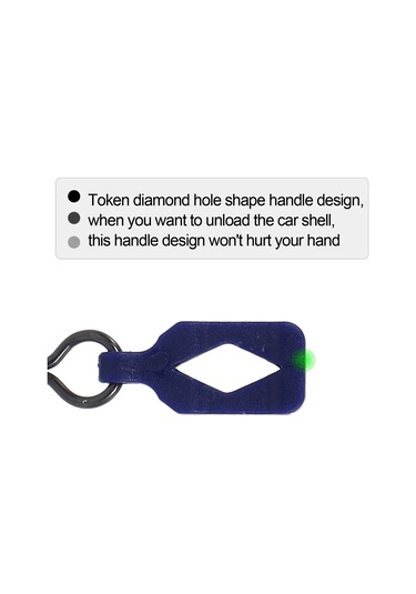 Xindoker 4 Adet Mavi 1/10 Rc Araba Kasa Sabitleme Tokmakları - Model Araçları İçin Kasa Ve Gövde Tutucu Çivileri