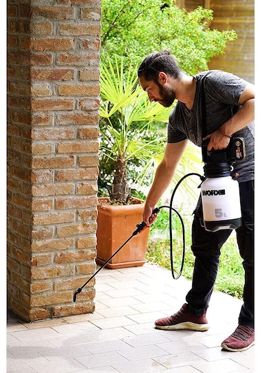 Worx WG829E 20V 2.0Ah Li-Ion Omuz Askılı Basınçlı Ilaçlama Pompası 5 L