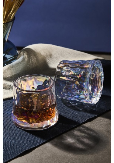 Greta Luster 2'li Viski Kokteyl Meşrubat Bardağı Japon Style 160ml