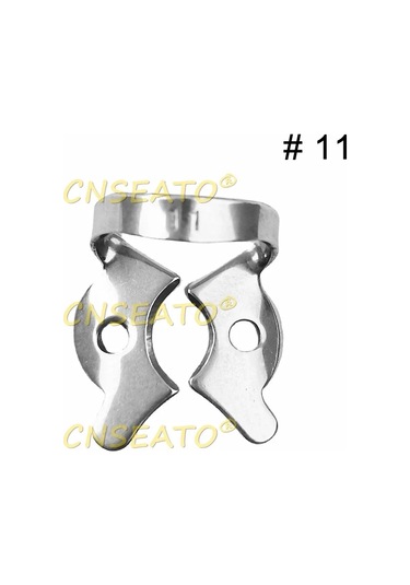 1 Adet Endodontik Diş Kauçuk Baraj Kelepçeleri Paslanmaz Çelik Endo Restoratif Baraj Klip Tutucu Ağız Bakımı Ortodonti Malzeme Ekipmanları Işık Mor