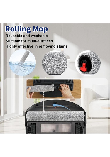 Xiaaokeji Eufy Omni S1 Pro Robot Süpürge Yedek Parçaları Ana Fırça İçin 17 Adet