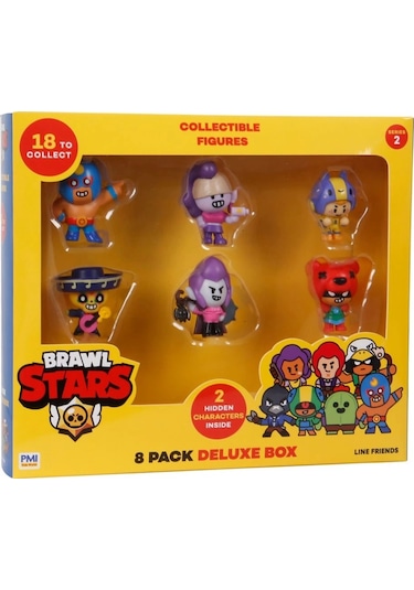 Brawl Stars 8'li Delüks Figür - Model 5 Brawl Stars